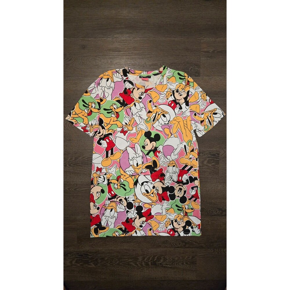 Zara x Disney Character Print T-Shirt Dress Small (oversized)
